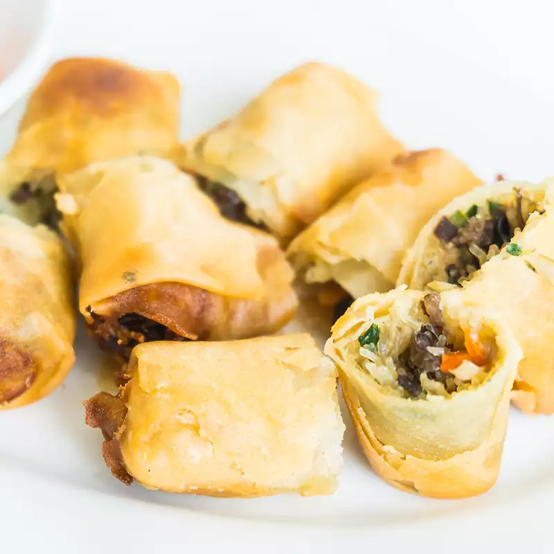 Mini nems aux légumes (10 pièces)