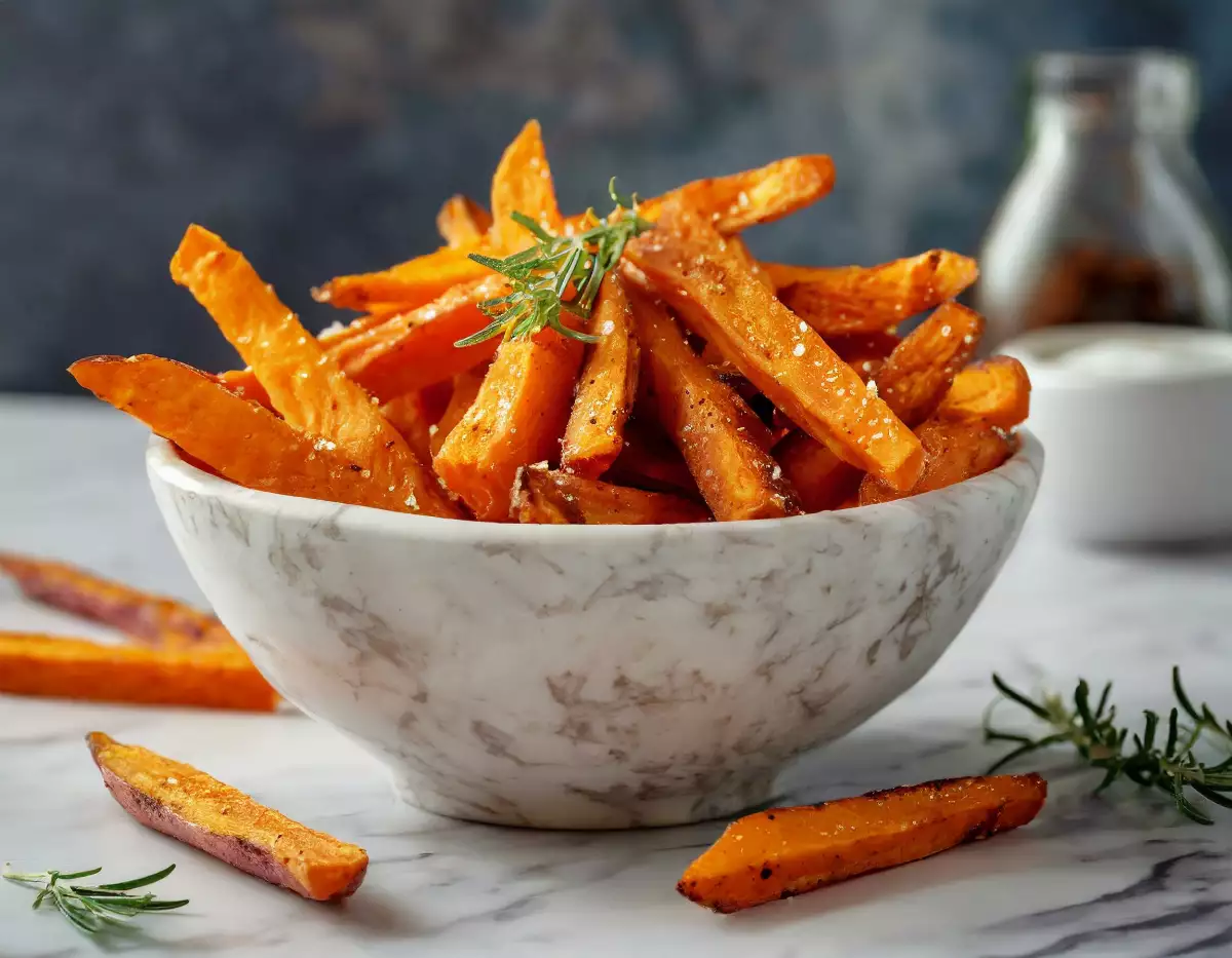 Frites de patates douces